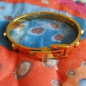 Michael Kors Gold Belt Buckle Bracelet